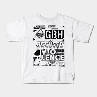 G.B.H. / The Accused / Vio-lence Kids T-Shirt